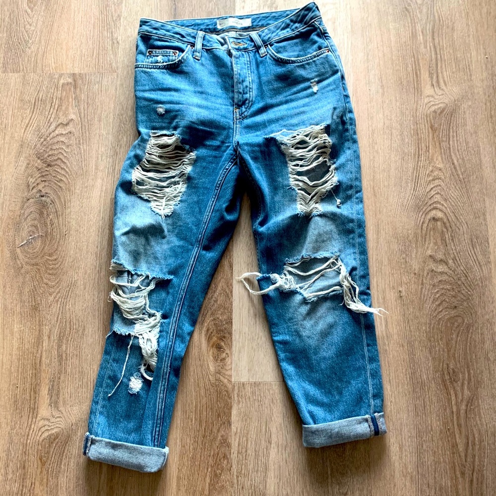 Top shop Hayden BF ripped jeans